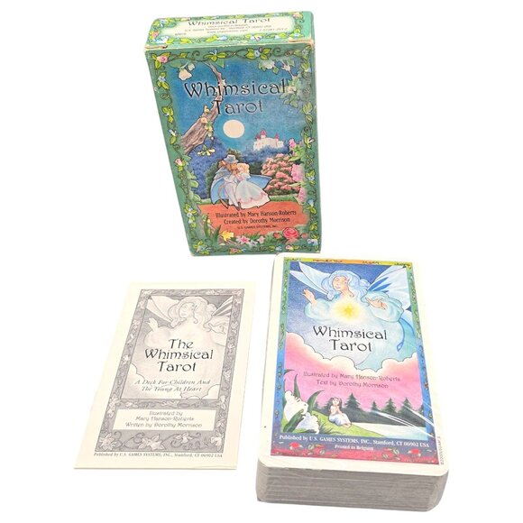 Whimsical Tarot Deck By US Games 78 Cards & Booklet Childrens Fairy Tales Theme - Picture 8 of 11